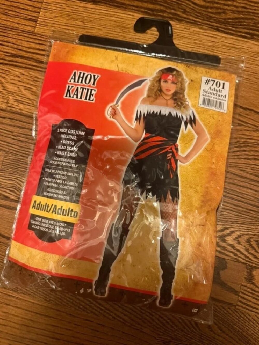 Women’s Pirate Halloween Costume (size 8)